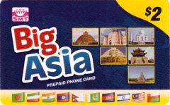 Big Asia Calling Card