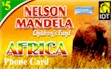 Nelson Mandela prepaid calling card