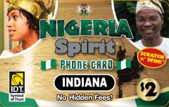 Nigeria Spirit Calling Card