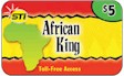 African King Calling Card