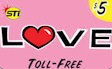 STi Love prepaid phone card STi Love prepaid phone card