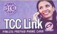 TCC Link prepaid phone card