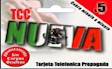 TCC Nueva prepaid calling card