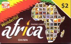 Wonderful Africa Calling Card