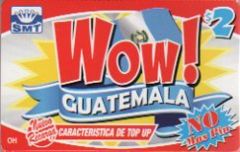 Wow Guatemala Calling Card